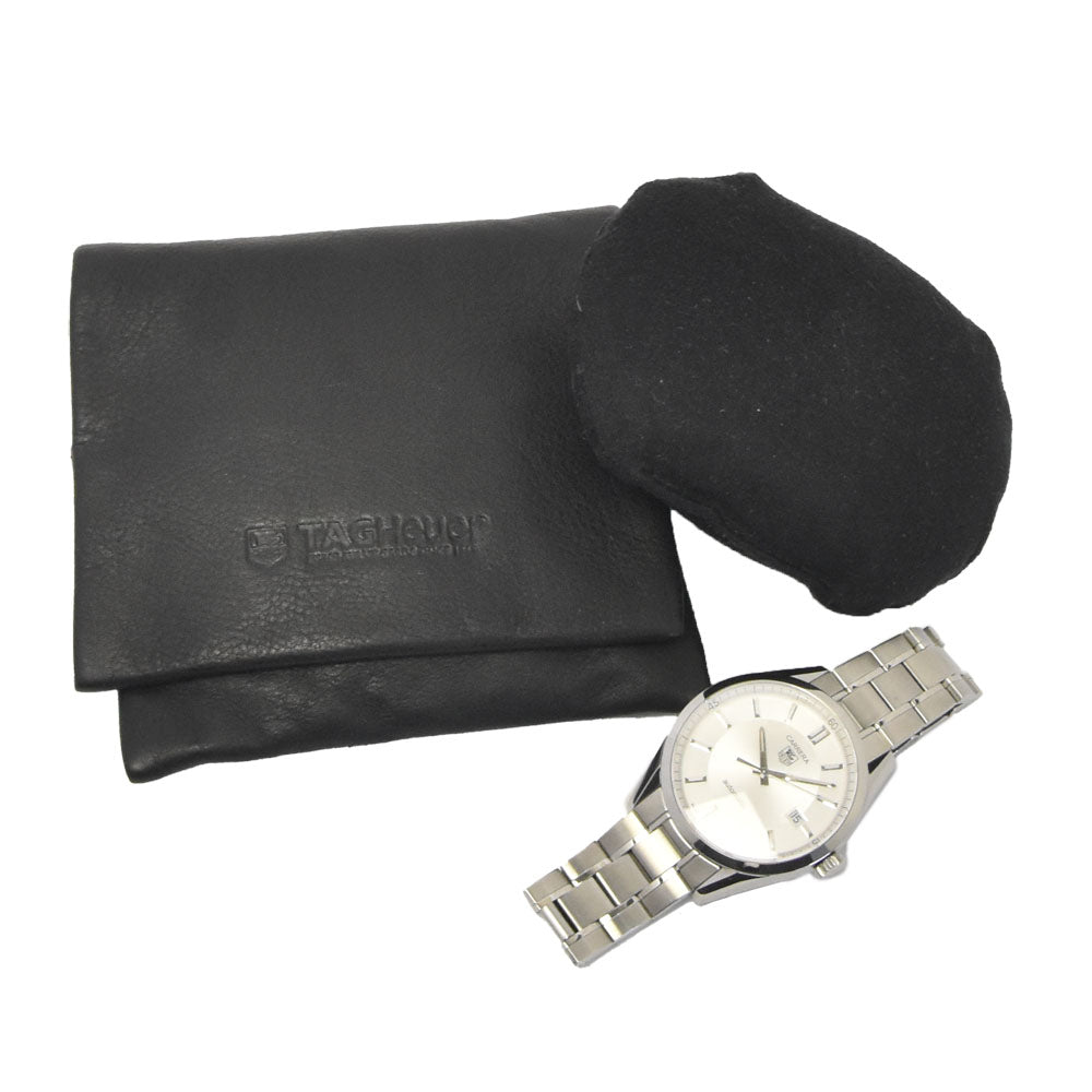 TAG HEUER Carrera Caliber 5 WV211A-3 Date Silver Dial Automatic Men's
 Watch L#147426