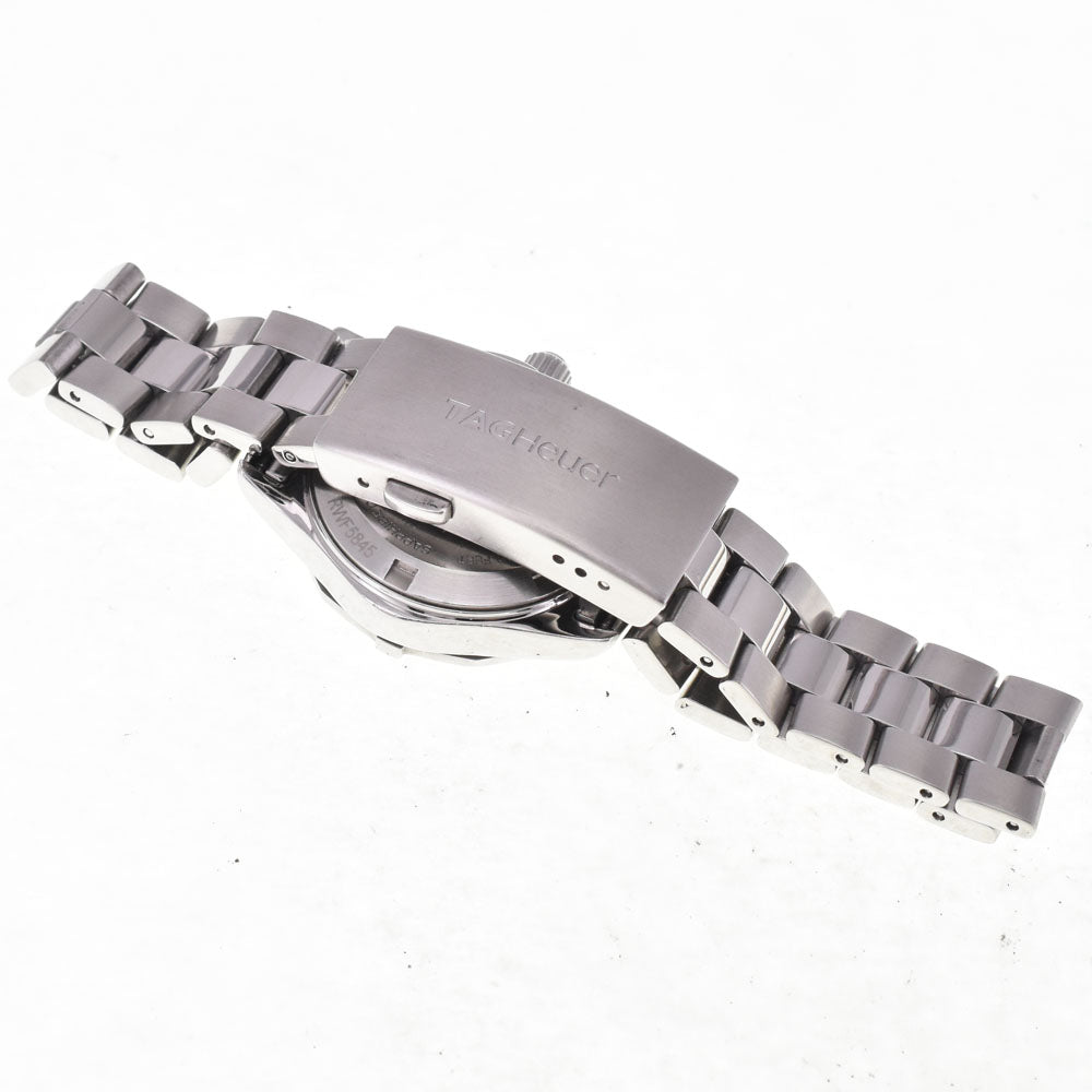 with paper TAG HEUER Aqua racer WAF141A black Dial Quartz Ladies
 Watch I#147428