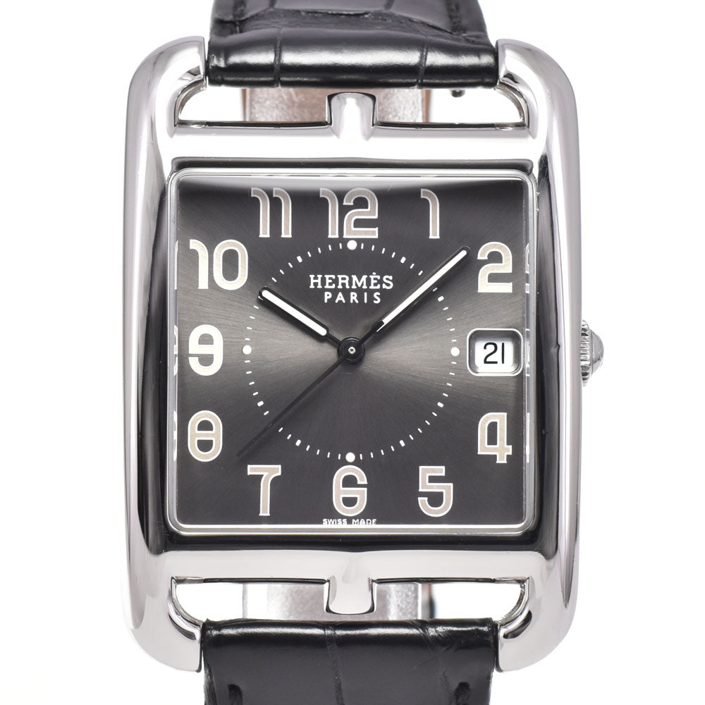 HERMES Cape Cod CC1.810 Date gray Dial Quartz Men's
 Watch H#147431