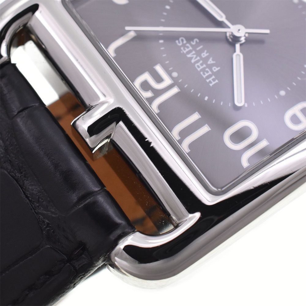 HERMES Cape Cod CC1.810 Date gray Dial Quartz Men's
 Watch H#147431