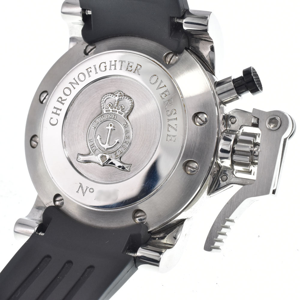 GRAHAM Chrono Fighter Oversize 2OVDIVAS.B03A.K10B Chronograph Date Silver Dial Automatic Men's
 Watch H#147432