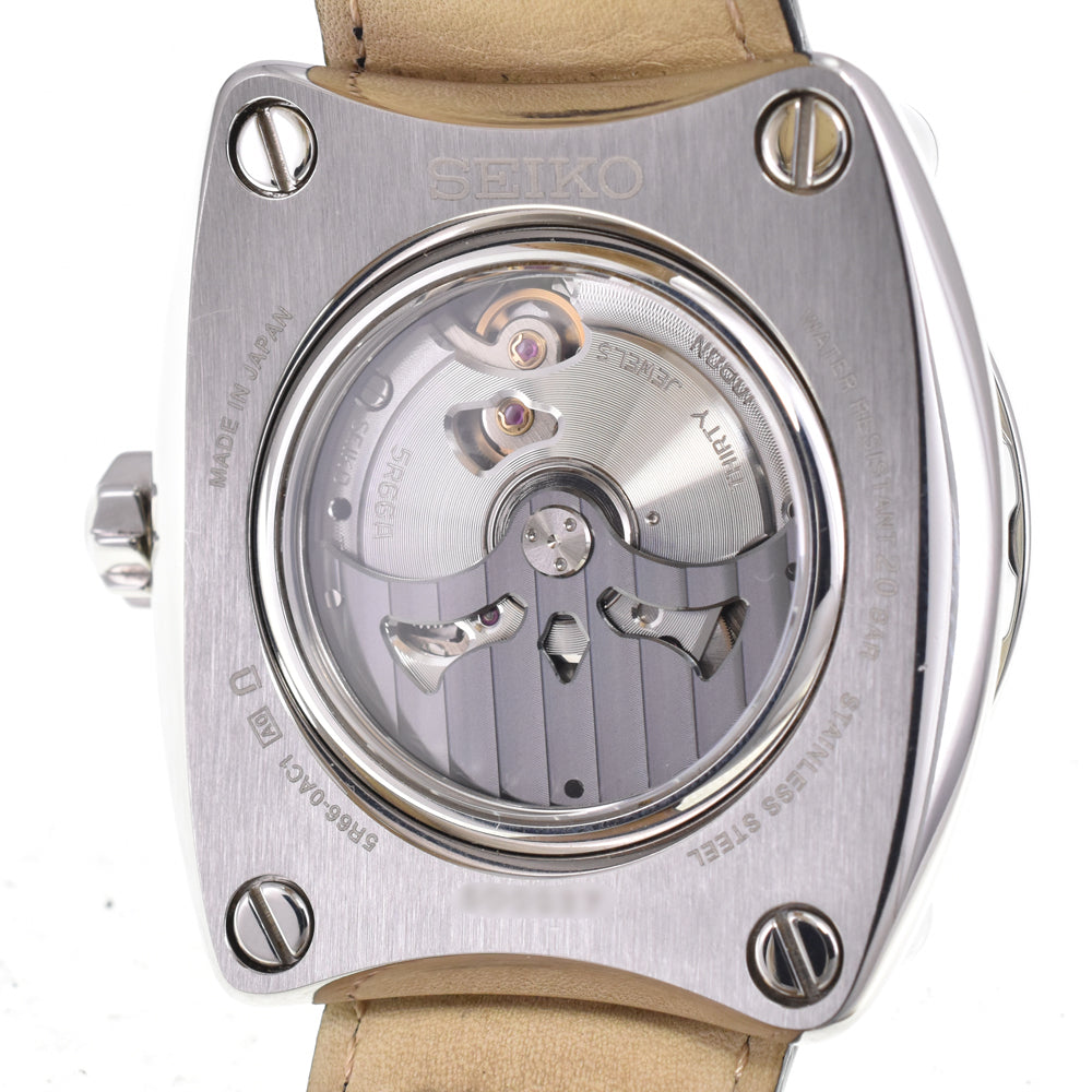 with paper SEIKO Galante SBLA035/5R66-0AC1 Silver Dial Spring drive Men's
 Watch D#147434