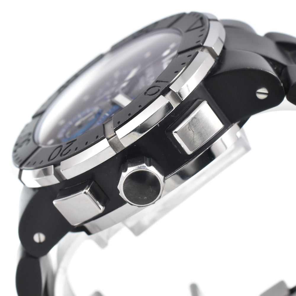 with paper Chaumet Class One Chronograph Date XXL W17291-45B Black / blue Dial Automatic Men's
 Watch E#147444