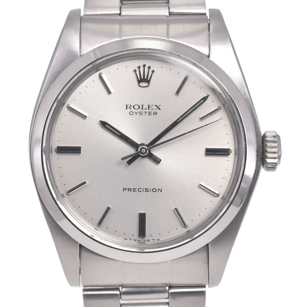 ROLEX Oyster Precision 6426 vintage Cal.1225 Silver Dial Hand Winding Men's
 Watch J#147450