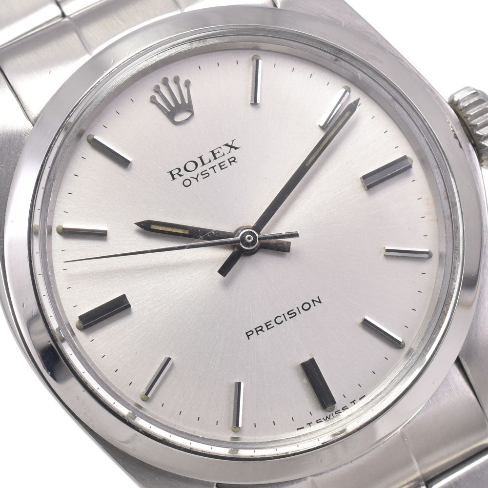 ROLEX Oyster Precision 6426 vintage Cal.1225 Silver Dial Hand Winding Men's
 Watch J#147450