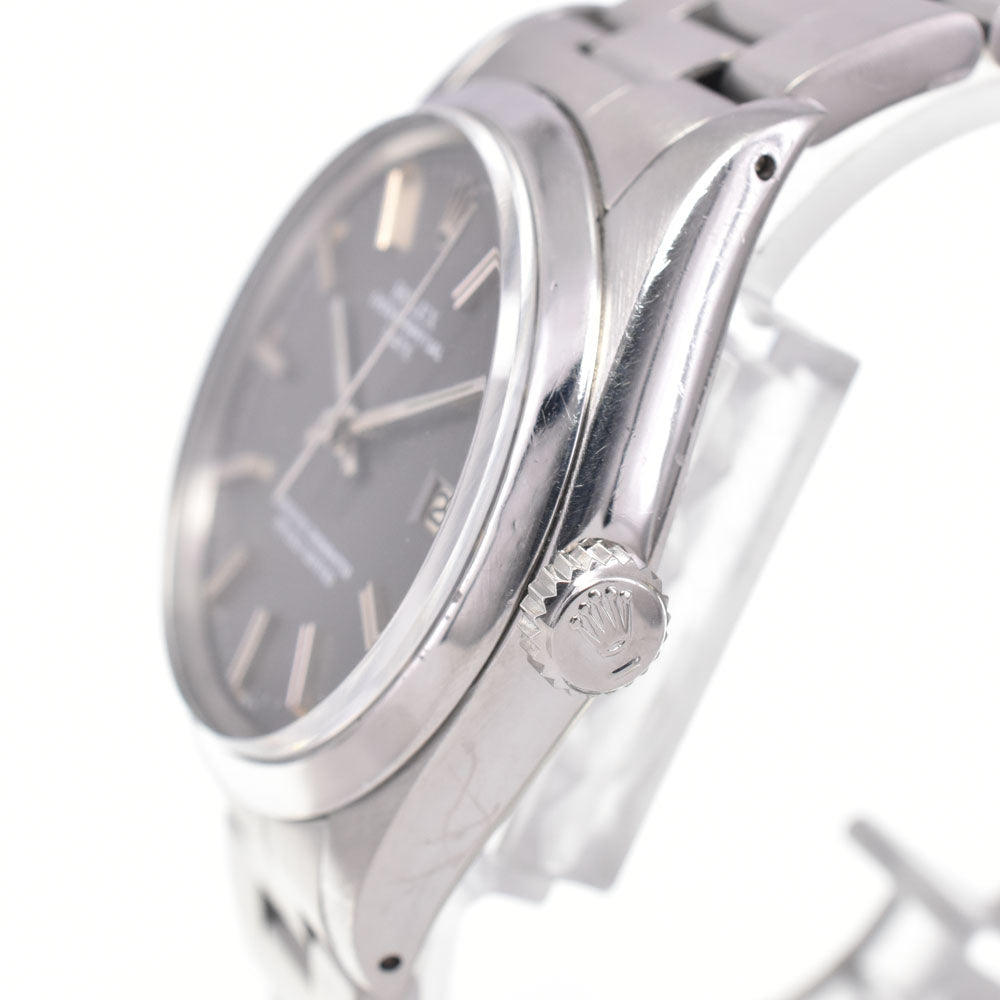 ROLEX Oyster perpetual date 1500 vintage Cal.1570 gray Dial Automatic Men's
 Watch J#147455