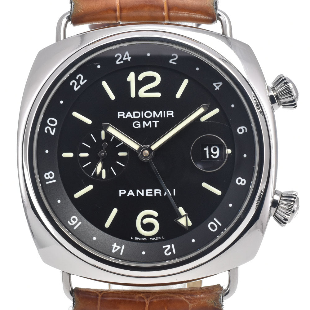PANERAI Radio meal PAM00242 Date black Dial Automatic Men's
 Watch H#147456