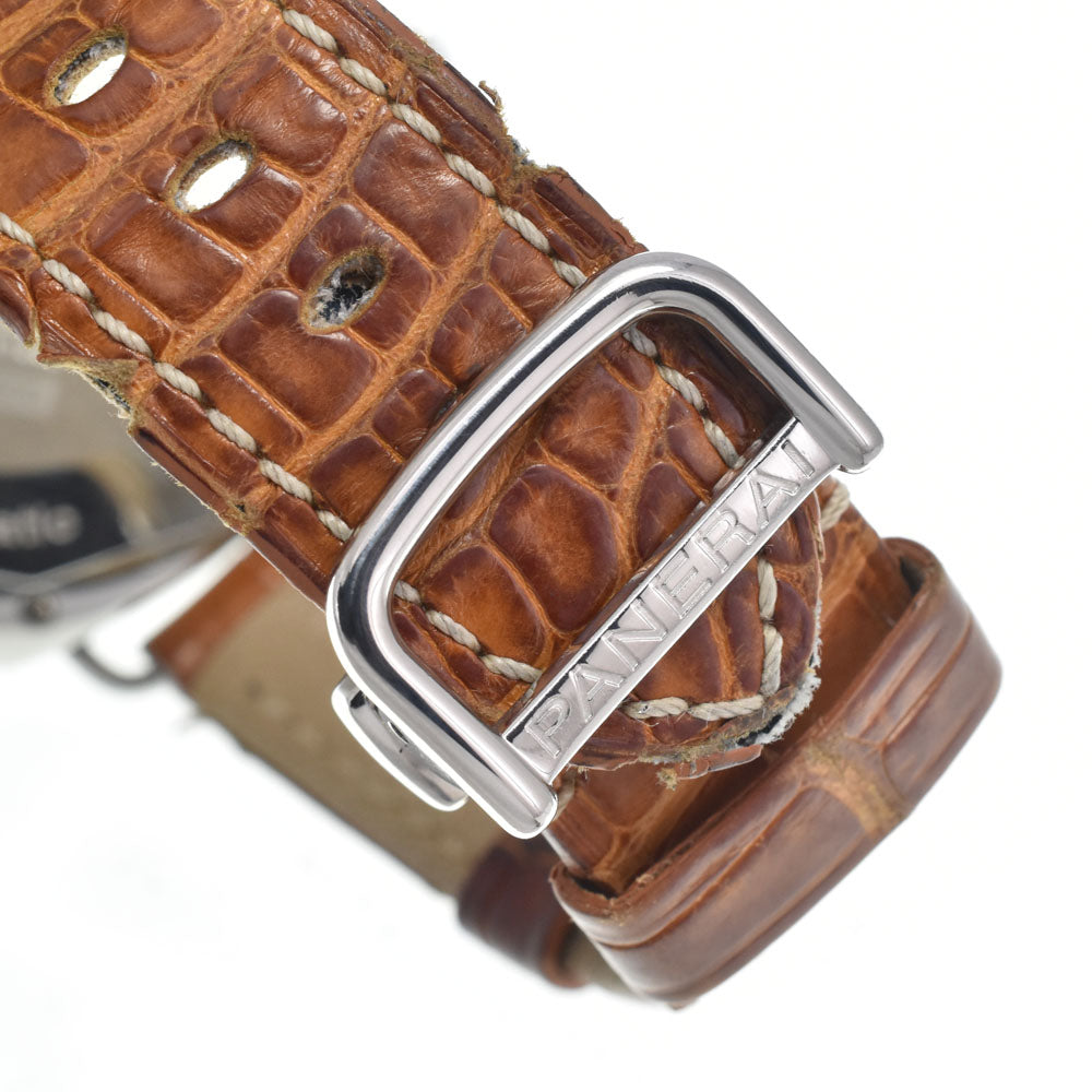PANERAI Radio meal PAM00242 Date black Dial Automatic Men's
 Watch H#147456