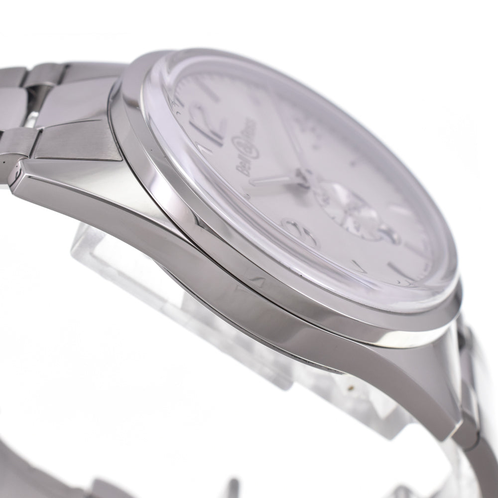with paper Bell＆Ross vintage BRG123-WH-ST/SST Date Silver Dial Automatic Men's
 Watch H#147459