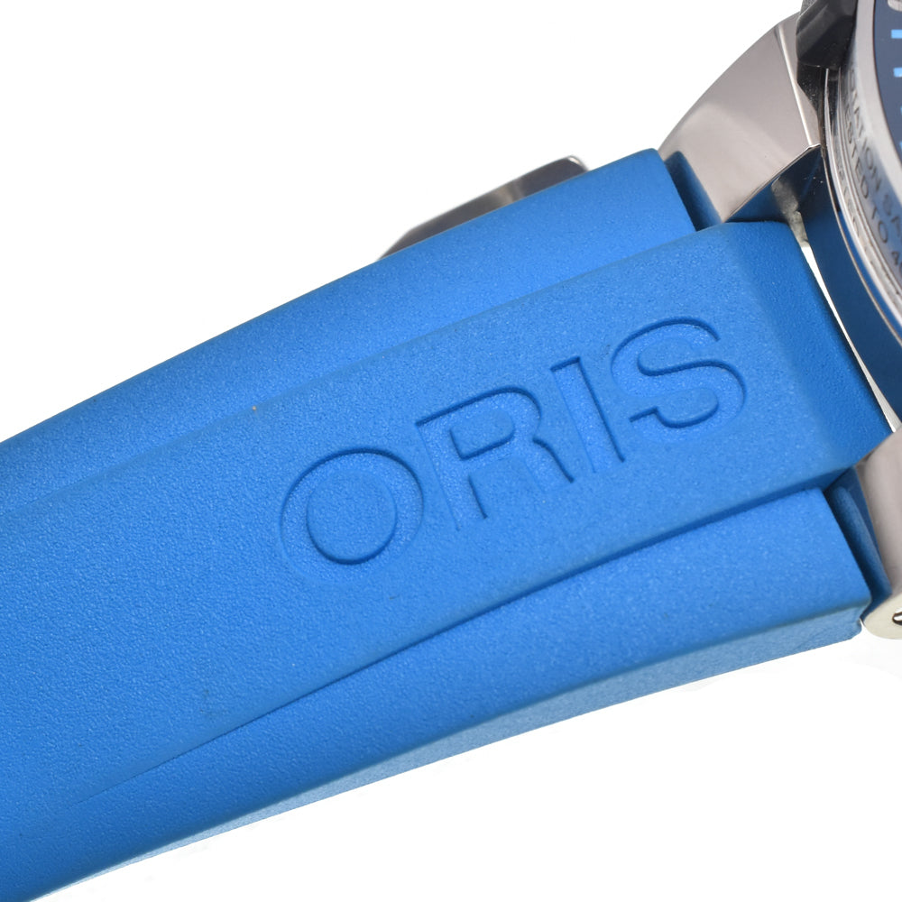 ORIS Aquis Pro 4000m 01 400 7777 7155 Date blue Dial Automatic Men's
 Watch G#147460