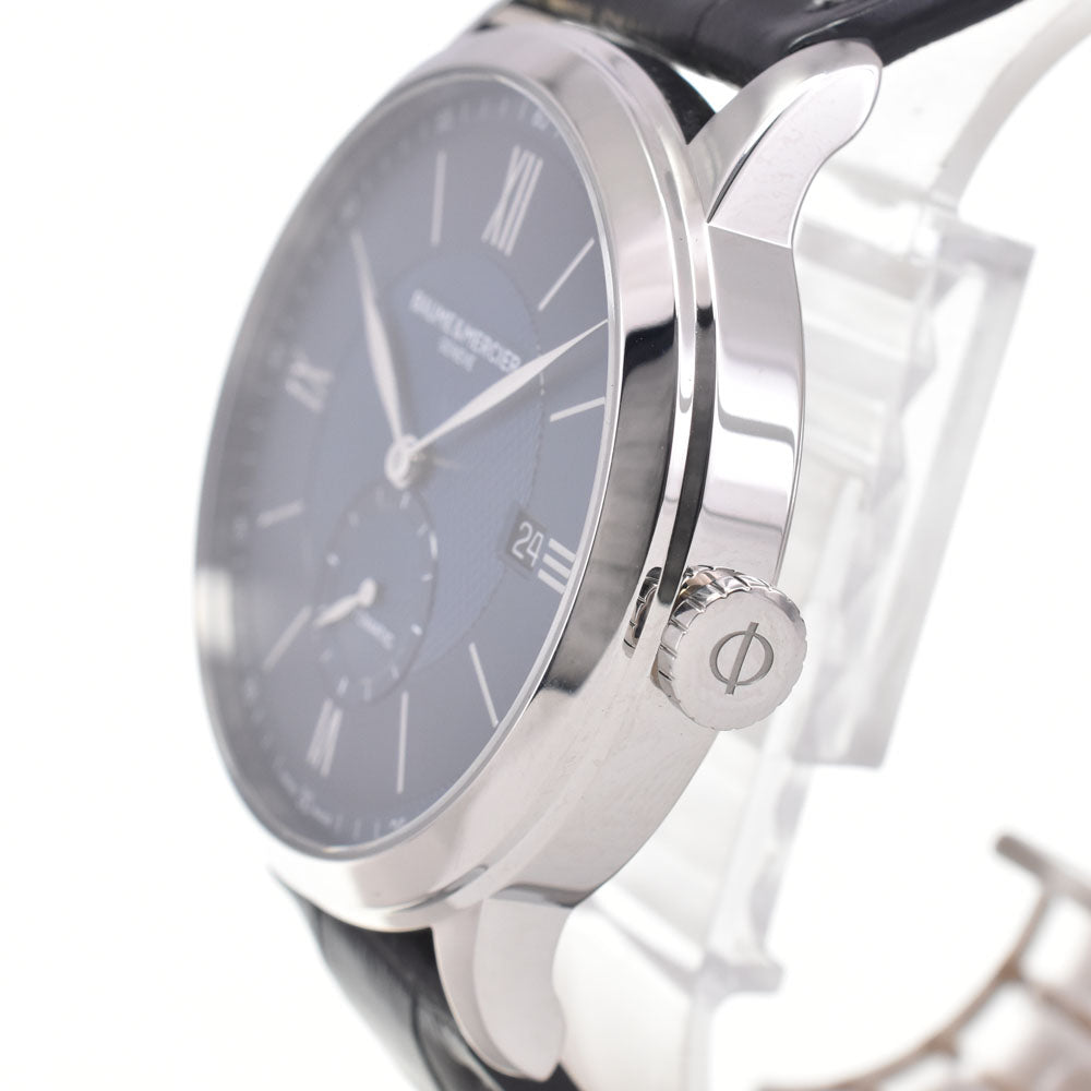 with paper Baume & Mercier Classima M0A10480 blue Dial Automatic Men's
 Watch G#147461