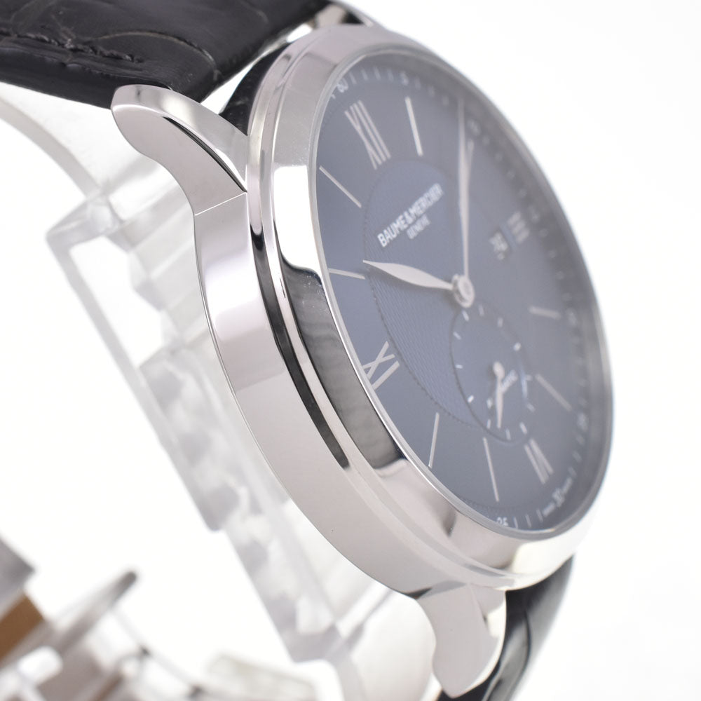 with paper Baume & Mercier Classima M0A10480 blue Dial Automatic Men's
 Watch G#147461