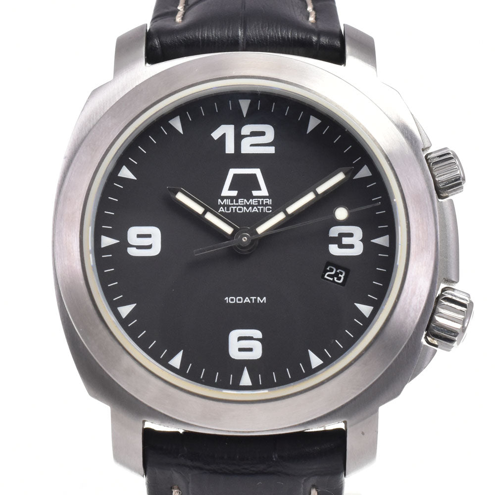with paper ANONIMO Millemetry MOD.2000 Date black Dial Automatic Men's
 Watch G#147463