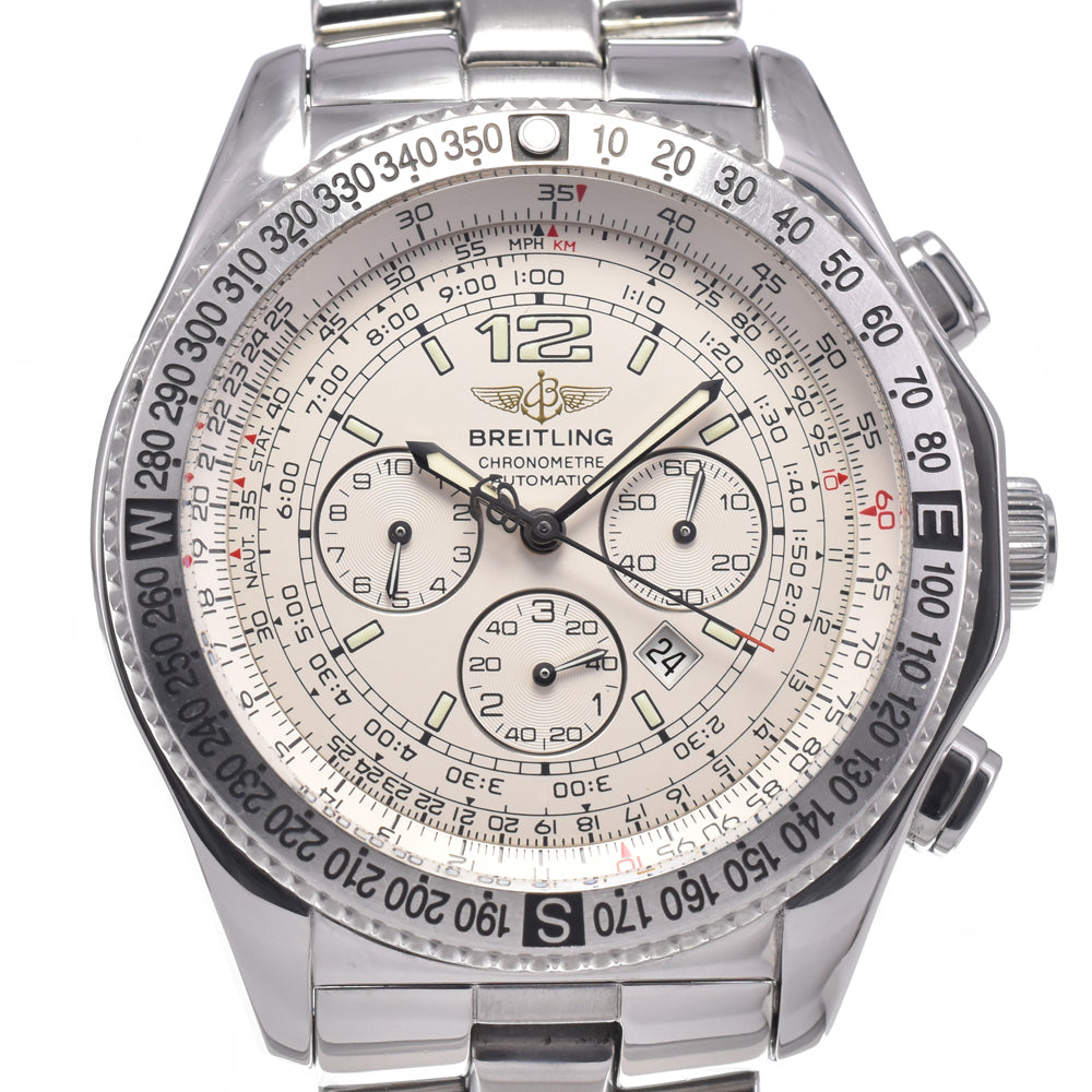 BREITLING Professional B-2 A42362 Chronograph Silver Dial Automatic Men's
 Watch J#147464