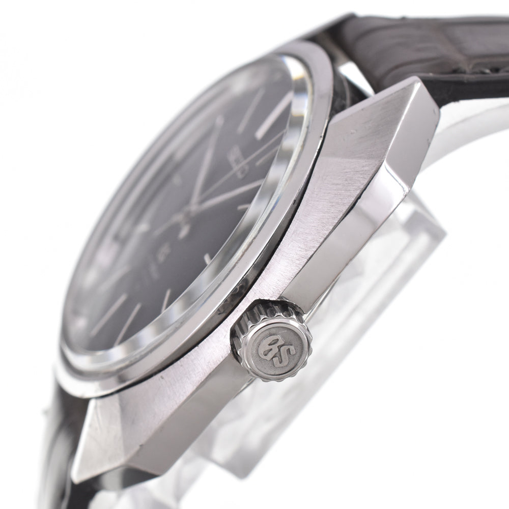 SEIKO Grand Seiko High Beat 4520-7000 black Dial Hand Winding Men's
 Watch I#147466