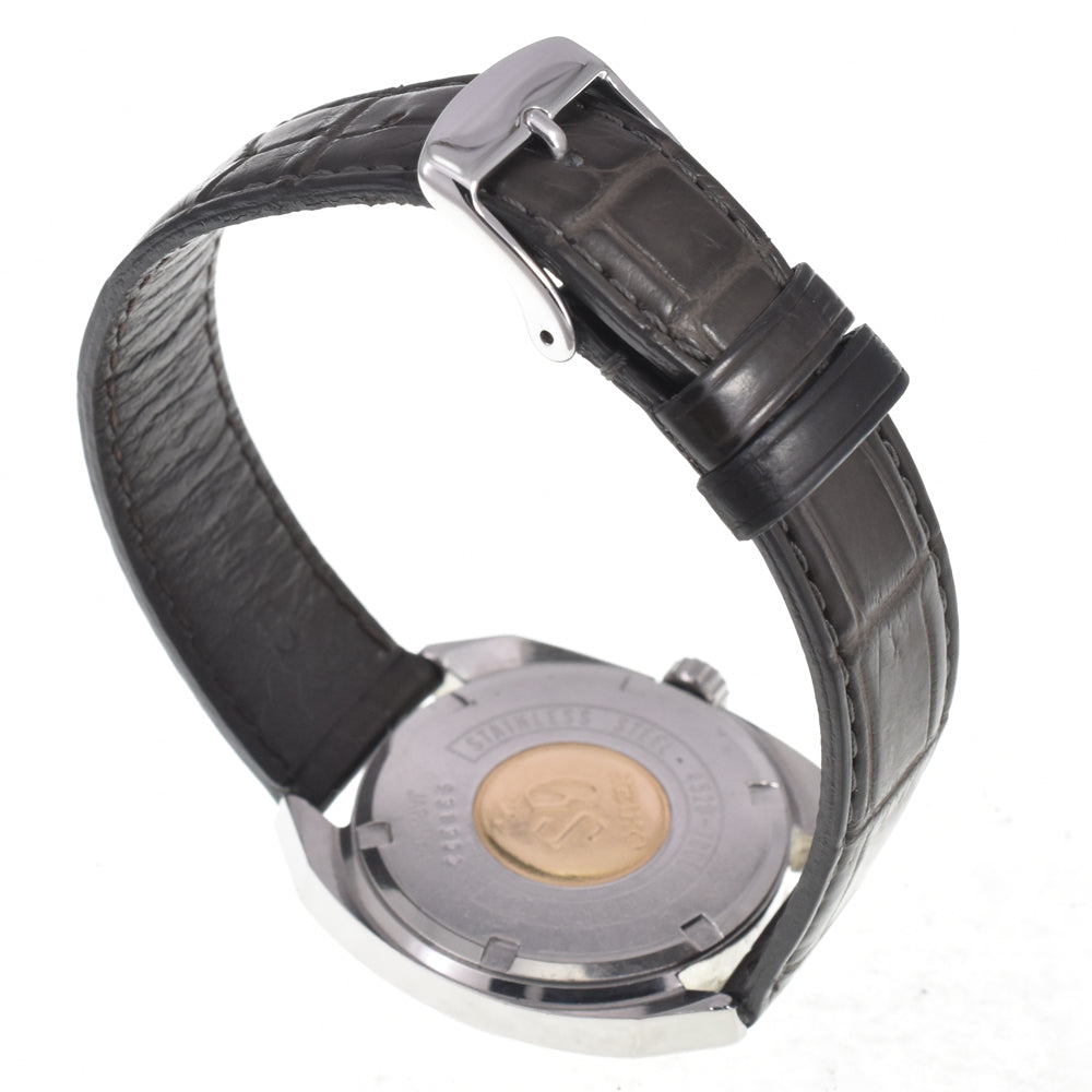 SEIKO Grand Seiko High Beat 4520-7000 black Dial Hand Winding Men's
 Watch I#147466
