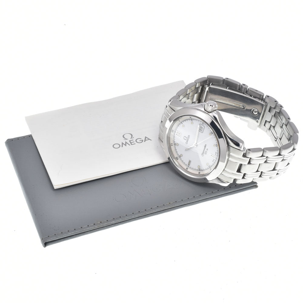 OMEGA Seamaster120m 2511.30 white Dial Quartz Men's
 Watch J#147468