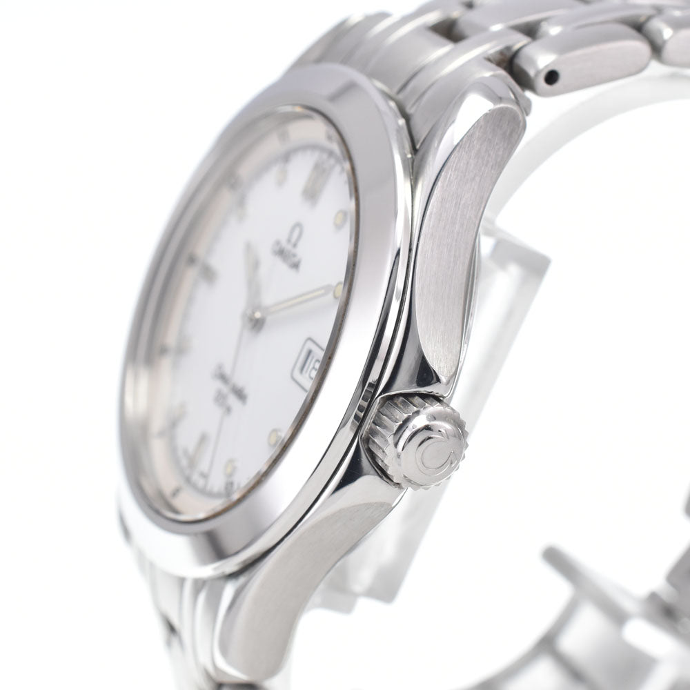 OMEGA Seamaster120m 2511.30 white Dial Quartz Men's
 Watch J#147468