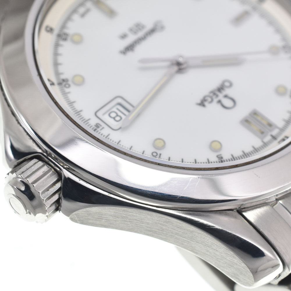OMEGA Seamaster120m 2511.30 white Dial Quartz Men's
 Watch J#147468