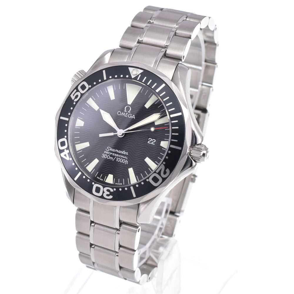 with paper OMEGA Seamaster Professional 300M 2264.50 Date black Dial Quartz Men's
 Watch N#147480