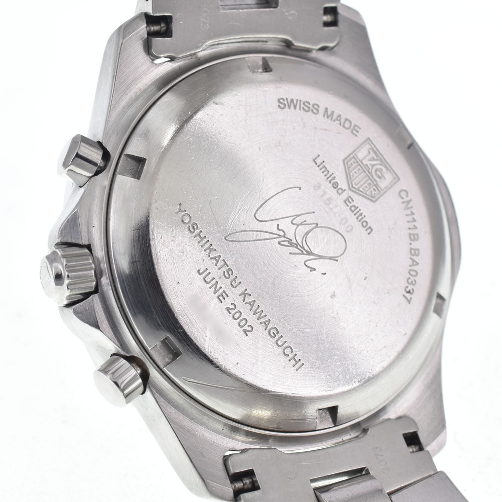 TAG HEUER Exclusive CN111B.BA0337 Yoshikatsu Kawaguchi model Limited edition of 500 gray Dial Quartz Men's
 Watch L#147482