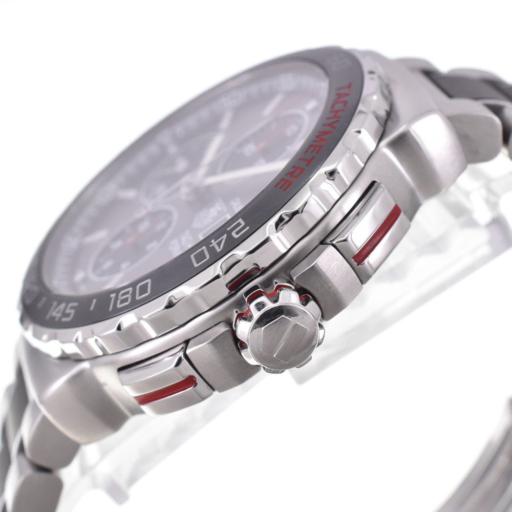 with paper TAG HEUER Formula 1 CAU2011.BA0873 Caliber 16 Chronograph gray Dial Automatic Men's
 Watch G#147483