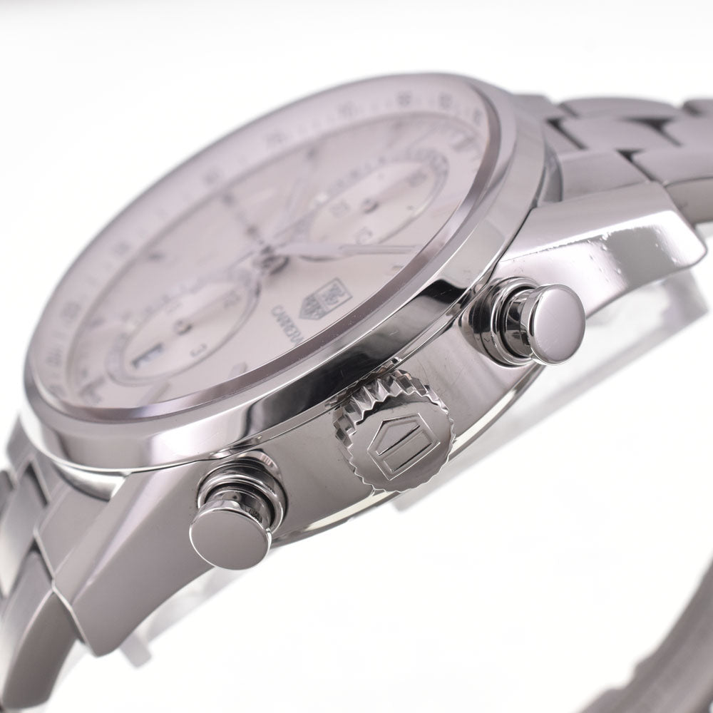with paper TAG HEUER Carrera Caliber 1887 CAR2111.BA0720 Date Silver Dial Automatic Men's
 Watch H#147484