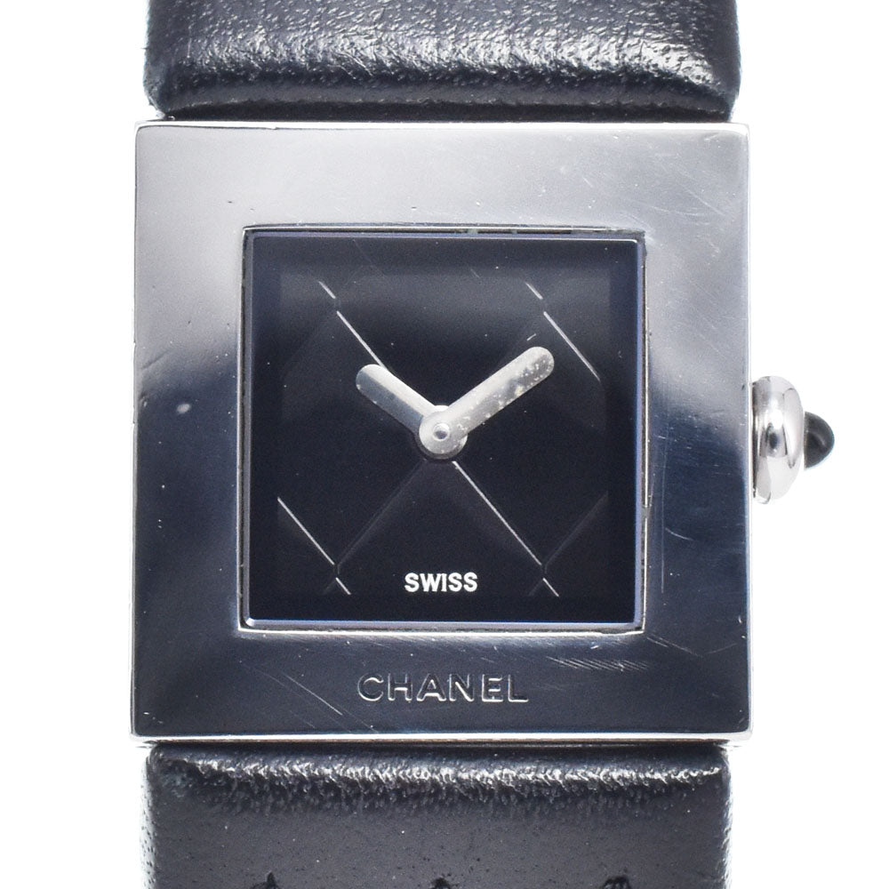CHANEL Matrasse H0116 black Dial Quartz Ladies
 Watch N#147486