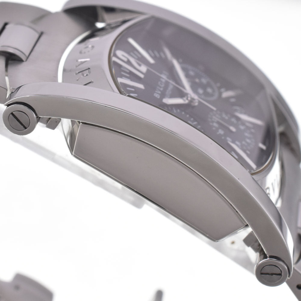 with paper BVLGARI Assioma AA48SCH Chronograph Date Navy Dial Automatic Men's
 Watch H#147487