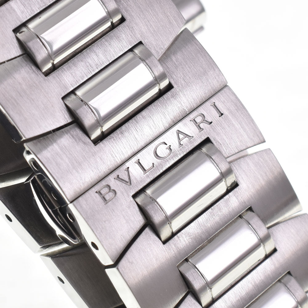 with paper BVLGARI Assioma AA48SCH Chronograph Date Navy Dial Automatic Men's
 Watch H#147487