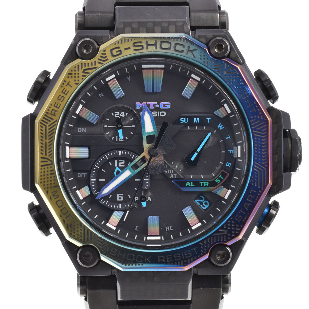 with paper CASIO G-SHOCK MT-G MTG-B2000 Series MTG-B2000YR-1AJR black Dial Radio Sync Solar Men's
 Watch G#147494