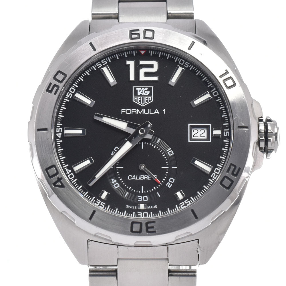 with paper TAG HEUER Formula 1 WAZ2110.BA0875 Caliber 6 black Dial Automatic Men's
 Watch G#147495