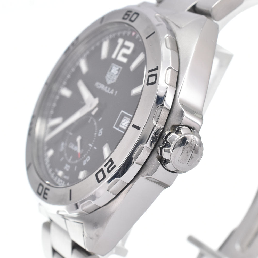 with paper TAG HEUER Formula 1 WAZ2110.BA0875 Caliber 6 black Dial Automatic Men's
 Watch G#147495