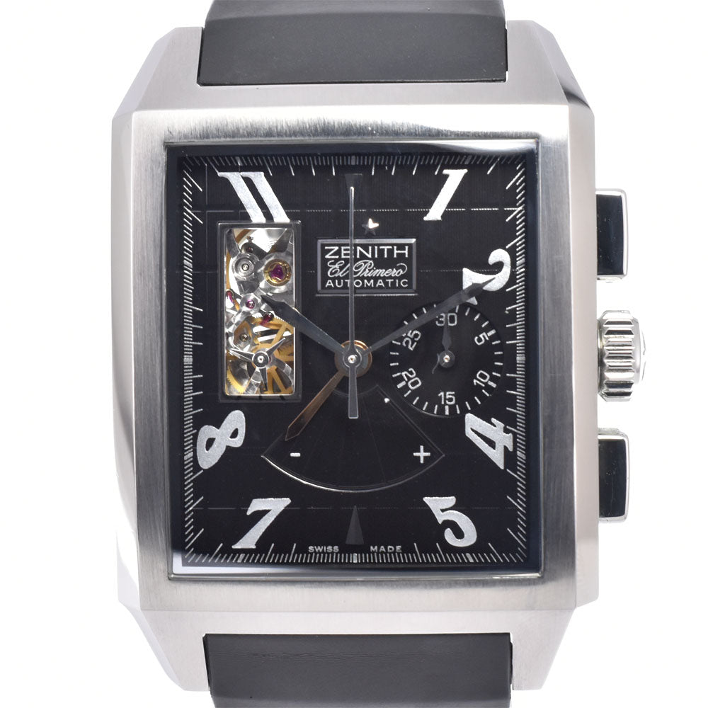 ZENITH Grand Port Royal Open El Primero 03.0550.4021 black Dial Automatic Men's
 Watch H#147498