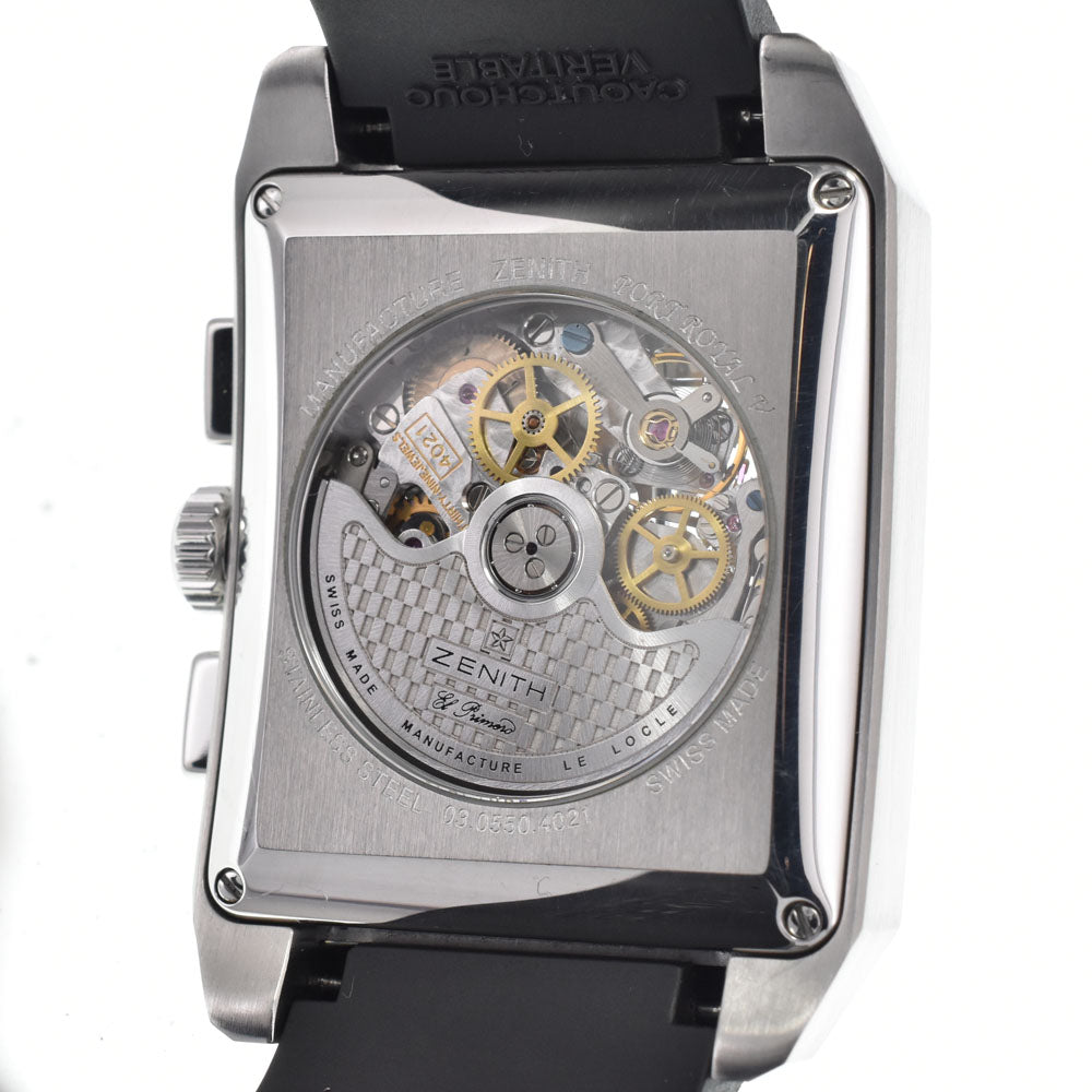 ZENITH Grand Port Royal Open El Primero 03.0550.4021 black Dial Automatic Men's
 Watch H#147498