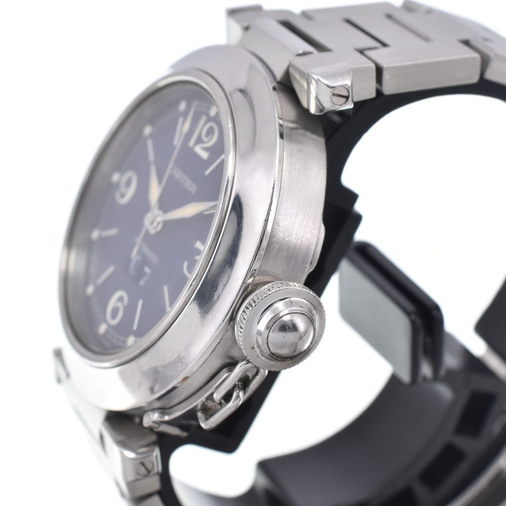 CARTIER Pasha C W31047M7 Big date Navy Dial Automatic Unisex
 Watch K#147501