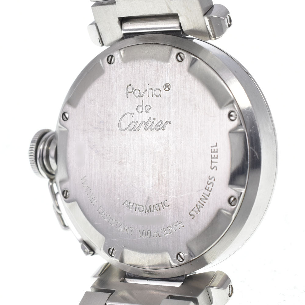 CARTIER Pasha C W31047M7 Big date Navy Dial Automatic Unisex
 Watch K#147501