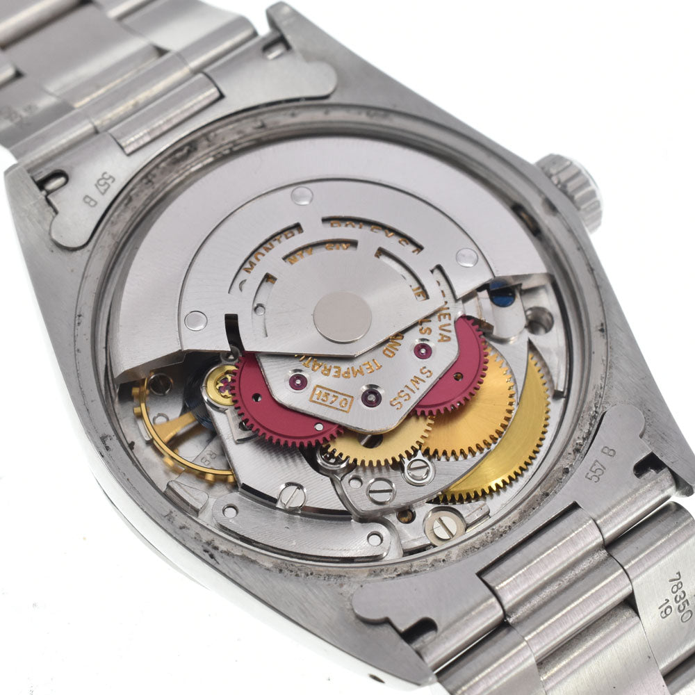 ROLEX Oyster perpetual date 1500 vintage Cal.1570 Silver Dial Automatic Men's
 Watch I#147503