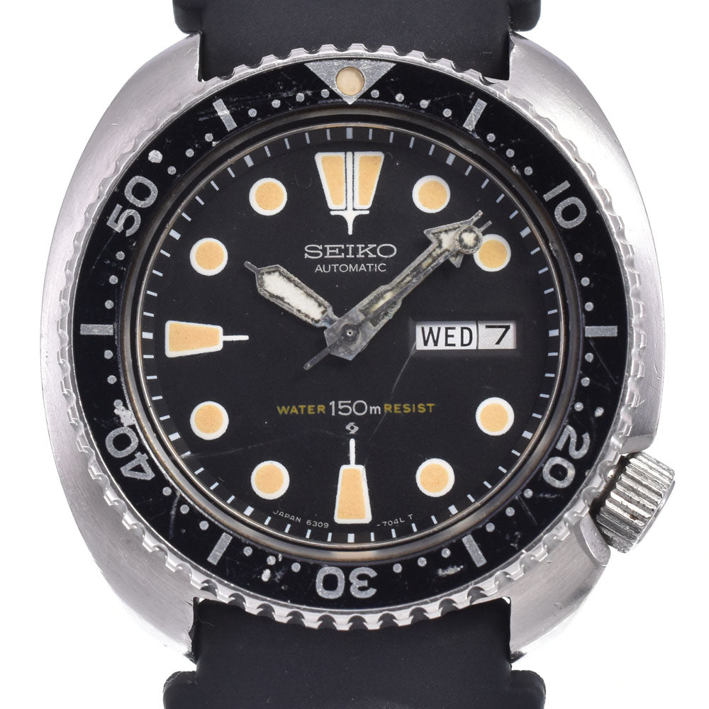 SEIKO 3rd diver 150m 6309-7040 Cal.6309A black Dial Automatic Men's
 Watch Q#147504