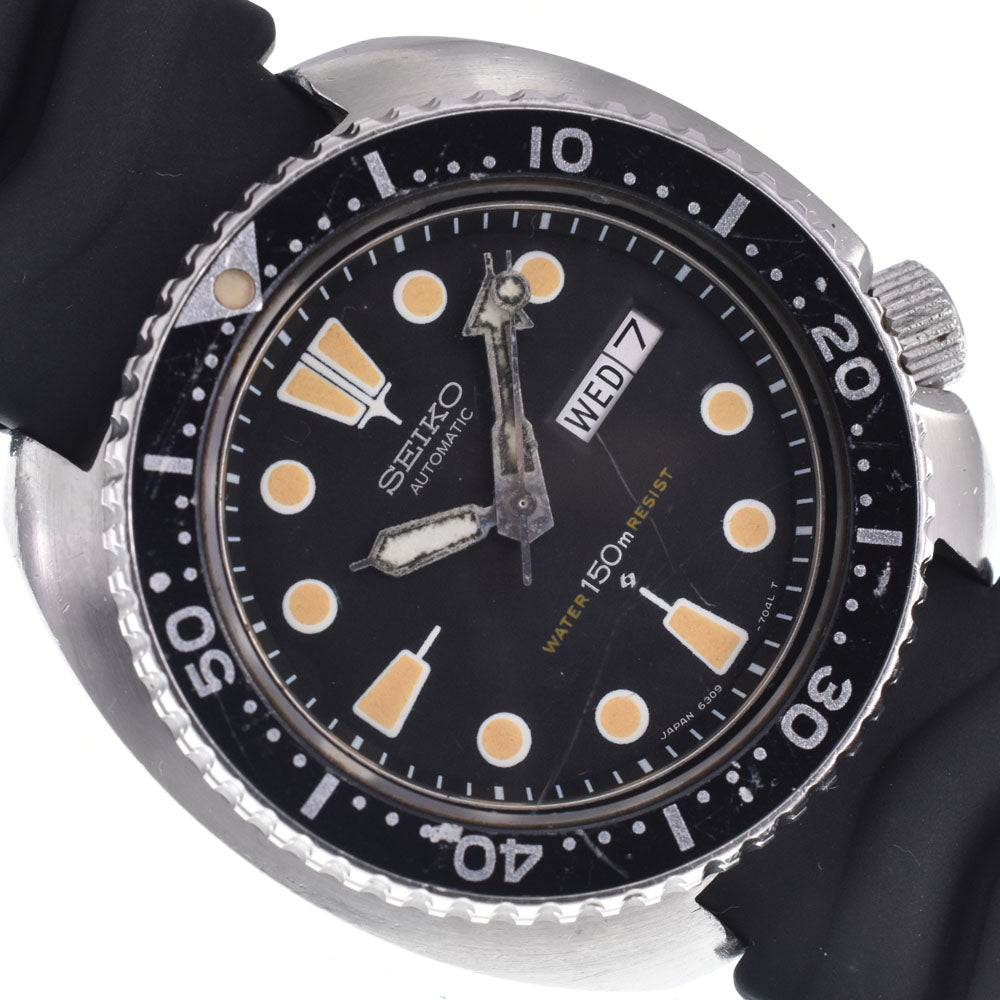 SEIKO 3rd diver 150m 6309-7040 Cal.6309A black Dial Automatic Men's
 Watch Q#147504