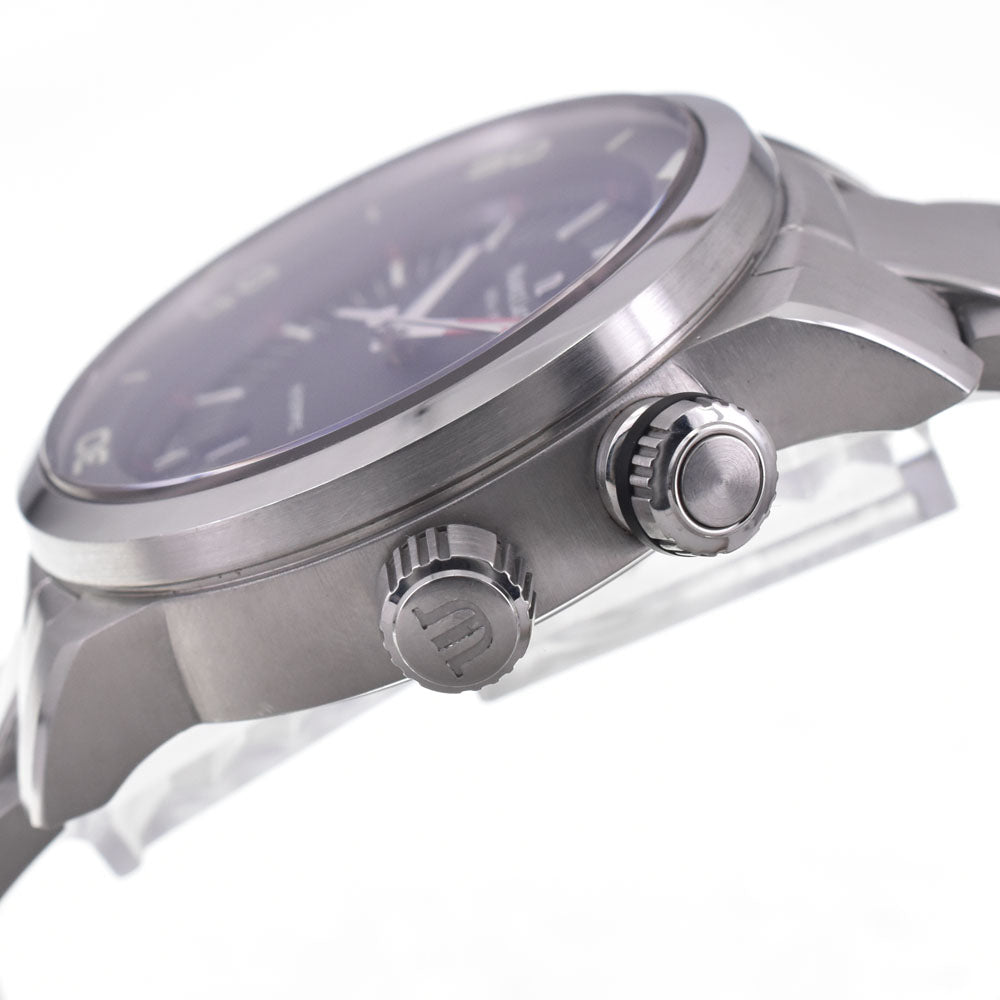 with paper MAURICE LACROIX Pontos S Diver PT6248-SS002-330-1 black Dial Automatic Men's
 Watch G#147507