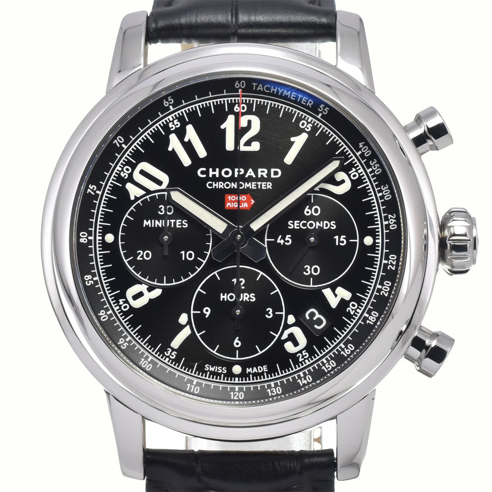 Chopard Mille Miglia 8589 See-through back chronograph black Dial Automatic Men's
 Watch H#147508