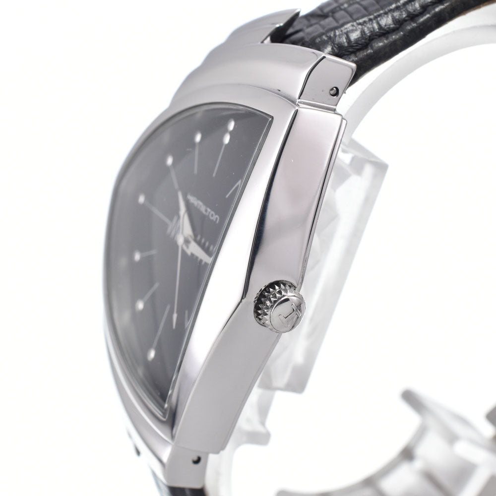 HAMILTON Ventura H244110 black Dial Quartz Men's
 Watch J#147509