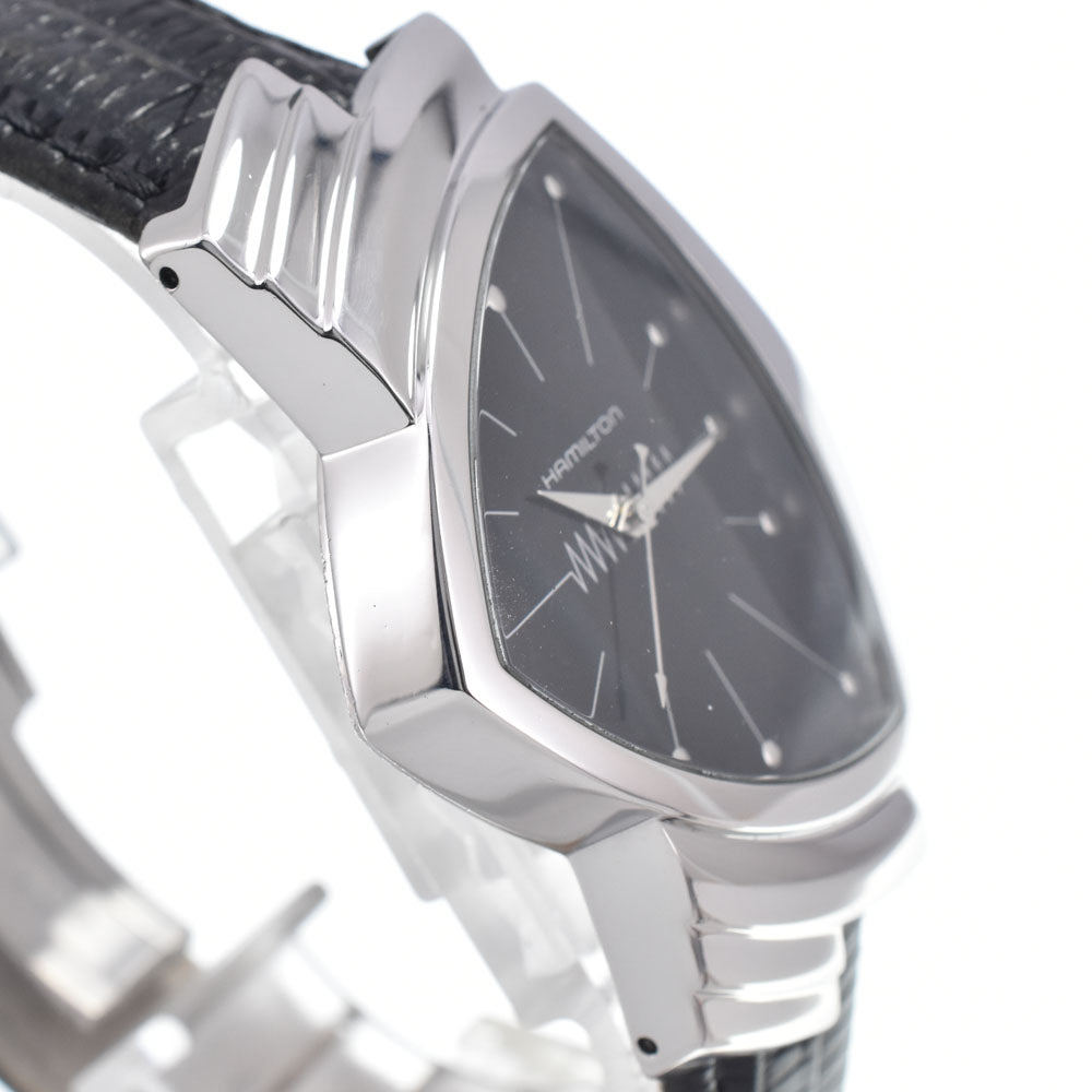 HAMILTON Ventura H244110 black Dial Quartz Men's
 Watch J#147509
