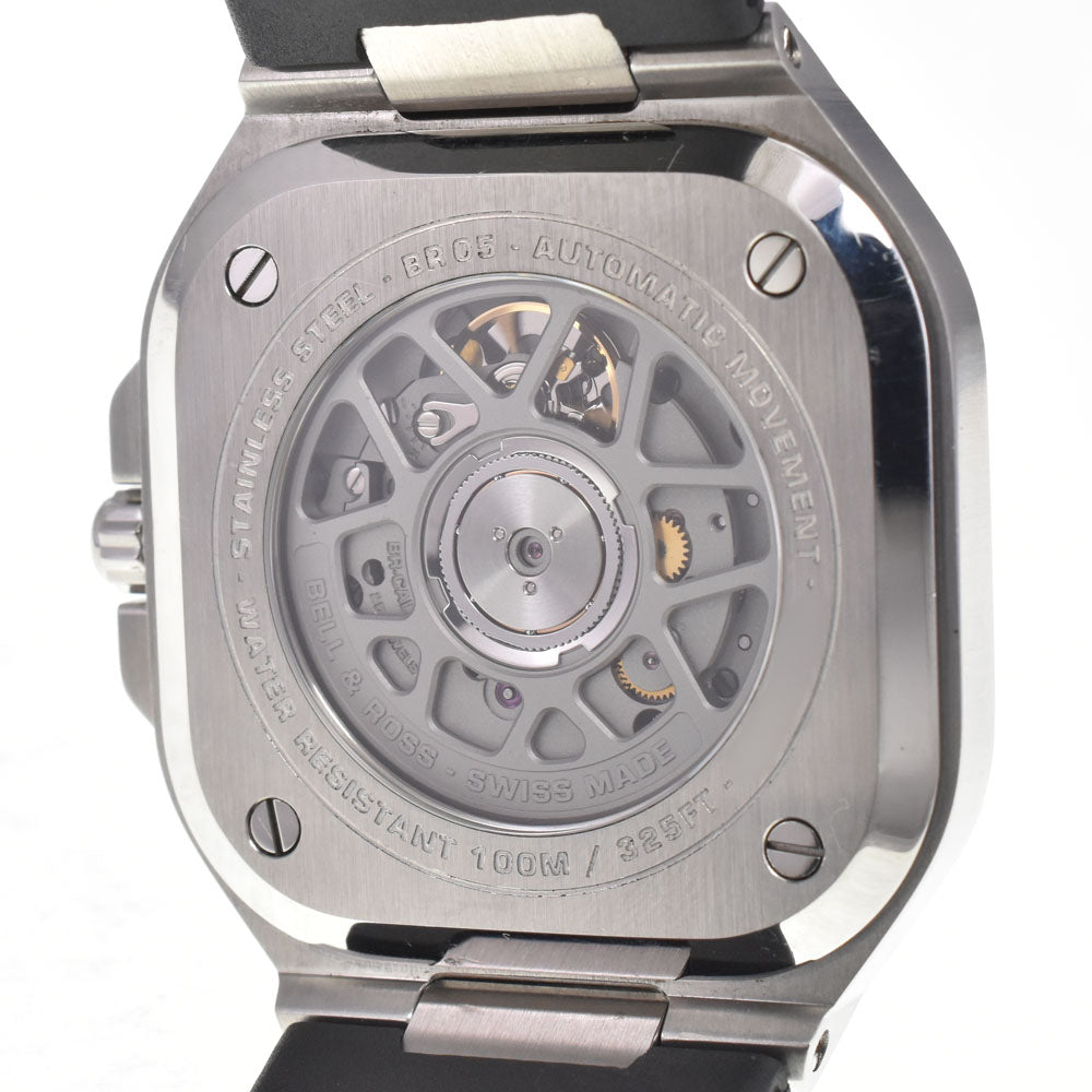 with paper Bell＆Ross BR05 BR05A-GR-ST Date gray Dial Automatic Men's
 Watch G#147510