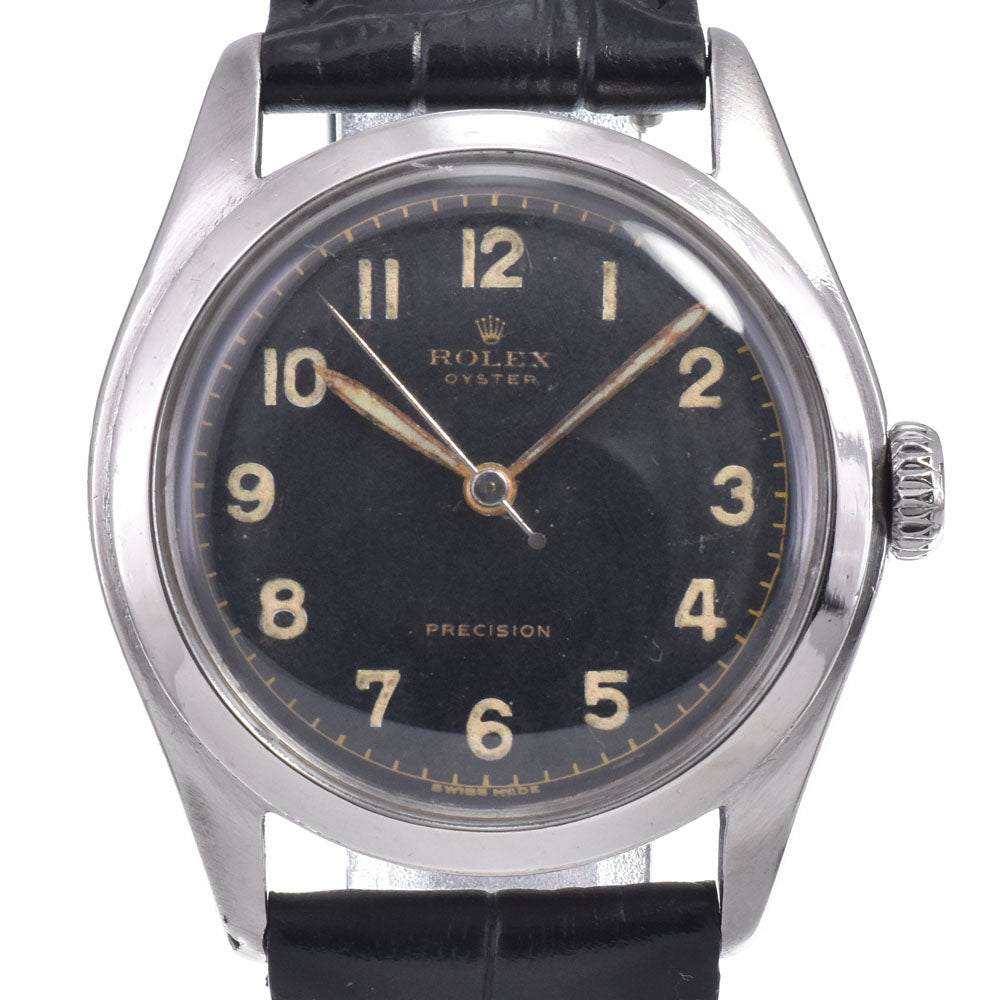ROLEX Oyster 6082 vintage black Dial Hand Winding Men's
 Watch Q#147512
