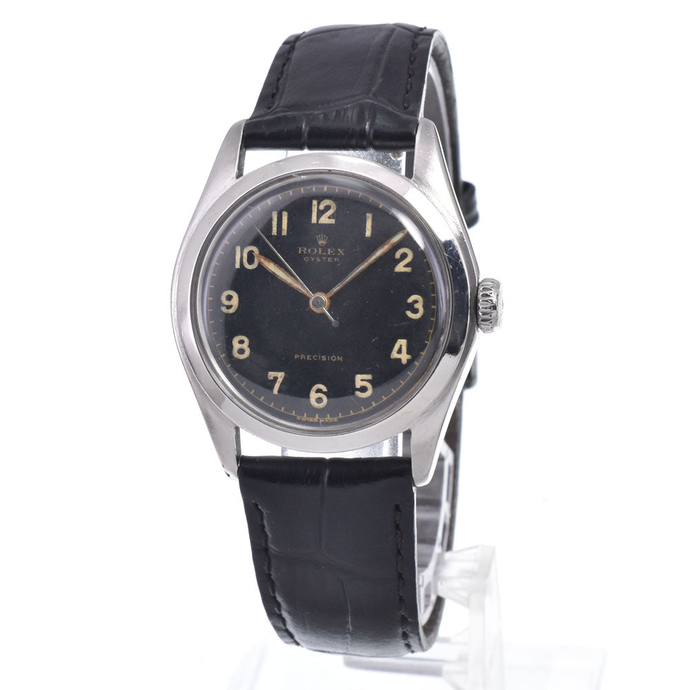 ROLEX Oyster 6082 vintage black Dial Hand Winding Men's
 Watch Q#147512