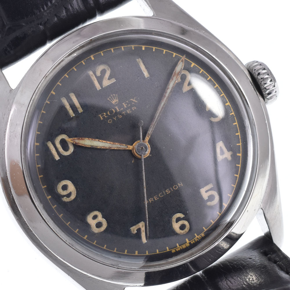 ROLEX Oyster 6082 vintage black Dial Hand Winding Men's
 Watch Q#147512