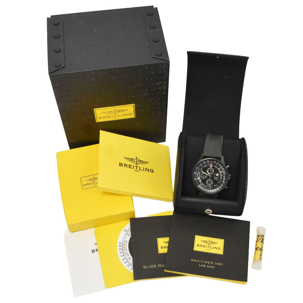 BREITLING Navi timer 1461 M19380 Limited to 1000 black Dial Automatic Men's
 Watch K#147514