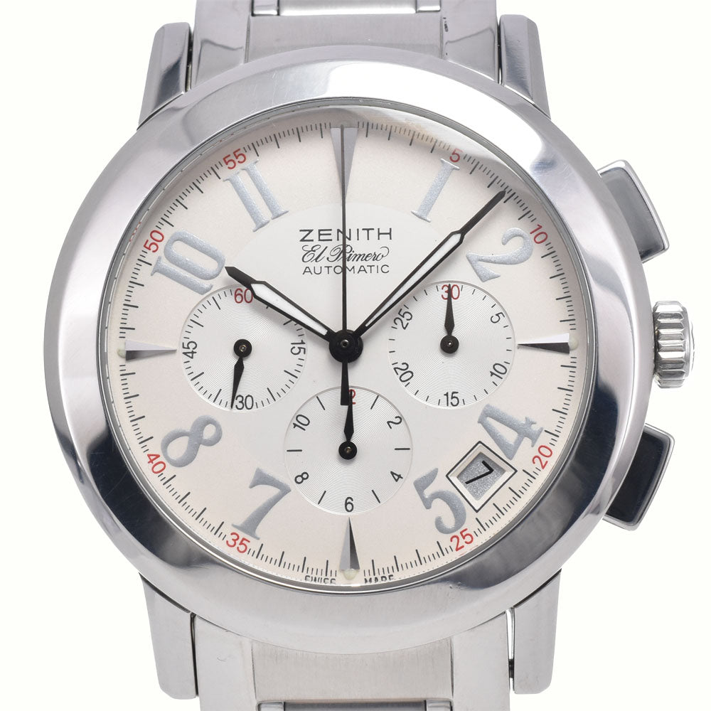 ZENITH elite port royale 01/02.0450.400 Chronograph Date Silver Dial Automatic Men's
 Watch J#147546